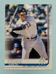 Aaron Judge [Batting Advanced Stat] Baseball Cards 2019 Topps Prices