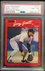 Gary Gaetti #151 Baseball Cards 1990 Donruss Aqueous Test Prices