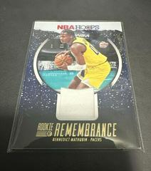 Bennedict Mathurin [Winter] #RR-MAT Basketball Cards 2023 Panini Hoops Rookie Remembrance Prices