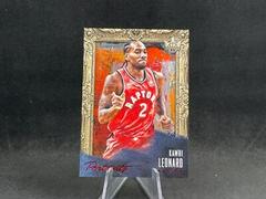 Kawhi Leonard [Ruby] Basketball Cards 2018 Panini Court Kings Portraits Prices