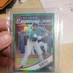 Dee Gordon [Green] Baseball Cards 2018 Panini Donruss Optic Prices