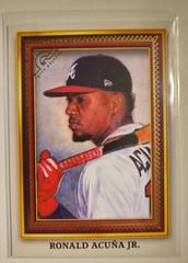 Ronald Acuna Jr. [Orange] Baseball Cards 2022 Topps Gallery Portrait Prices