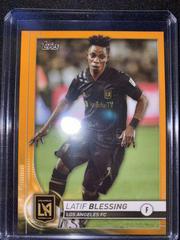 Latif Blessing [Orange] #3 Soccer Cards 2020 Topps MLS Prices