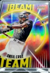 Oneil Cruz [Orange] #BT-21 Baseball Cards 2022 Stadium Club Chrome Beam Team Prices