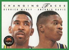 Changing Faces Derrick McKey & Antonio Davis Basketball Cards 1993 Skybox Premium Prices