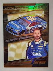 Jimmie Johnson [Gold] #22 Racing Cards 2017 Panini Torque Nascar Clear Vision Prices