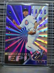 Ryne Sandberg [Game Purple] #E6 Baseball Cards 1998 Pinnacle Epix Prices