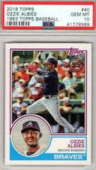 Ozzie Albies Baseball Cards 2018 Topps 1983 Baseball Prices