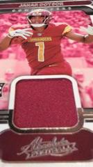Jahan Dotson #ARM-10 Football Cards 2022 Panini Absolute Rookie Materials Prices