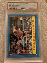 Backbreaker Wrestling Cards 1987 O Pee Chee WWF Prices