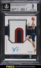 Michael Porter Jr. [Patch Autograph] #109 Basketball Cards 2018 Panini National Treasures Prices