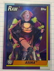 Asuka [Rainbow Foil] Wrestling Cards 2021 Topps Heritage WWE Prices