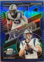 Brian Burns, Sam Darnold #XO-6 Football Cards 2021 Panini Contenders Optic Xs and Os Prices