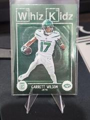 Garrett Wilson #WK-2 Football Cards 2023 Panini Donruss Elite Whiz Kidz Prices