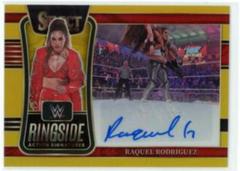 Raquel Rodriguez [Gold Prizm] Wrestling Cards 2022 Panini Select WWE Ringside Action Signatures Prices
