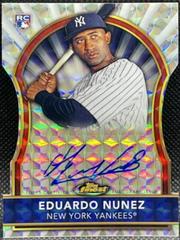 Eduardo Nunez [Xfractor Autograph] #105 Baseball Cards 2011 Finest Prices