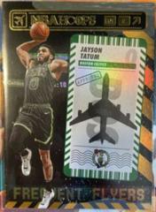 Jayson Tatum [Winter Holo] Basketball Cards 2021 Panini Hoops Frequent Flyers Prices