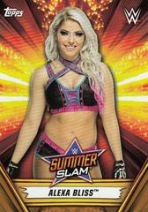 Alexa Bliss [Bronze] Wrestling Cards 2019 Topps WWE SummerSlam Prices