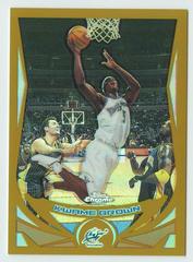 Kwame Brown [Gold Refractor] Basketball Cards 2004 Topps Chrome Prices