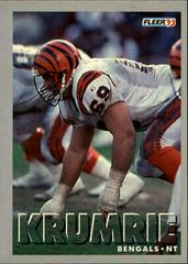 Tim Krumrie #66 Football Cards 1993 Fleer Prices