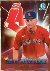 Cutter Coffey [Red] #HA-14 Baseball Cards 2022 Bowman Draft Heir Apparent Prices