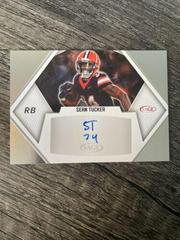 Sean Tucker #A-ST Football Cards 2023 Sage Autographs Prices