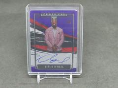 Titus O'Neil [Purple] Wrestling Cards 2022 Panini Impeccable WWE Stainless Stars Autographs Prices