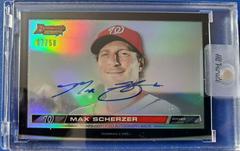 Max Scherzer #MSC Baseball Cards 2015 Bowman's Best of Autographs Prices