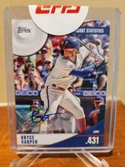 Bryce Harper [Autograph] #SS-11 Baseball Cards 2022 Topps Significant Statistics Prices