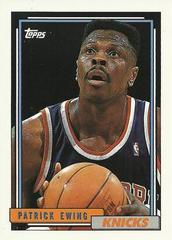 Patrick Ewing #66 Basketball Cards 1992 Topps Prices