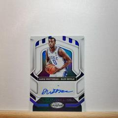 Dariq Whitehead Basketball Cards 2022 Panini Chronicles Draft Picks Certified College Roll Call Autographs Prices