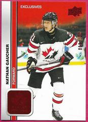 Nathan Gaucher [Exclusives] Hockey Cards 2023 Upper Deck Team Canada Juniors Prices