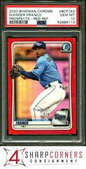 Wander Franco [Red Refractor] #BCP-1 Baseball Cards 2020 Bowman Chrome Prospects Prices