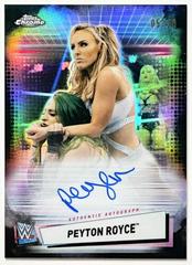 Peyton Royce [Black Refractor] #A-PR Wrestling Cards 2021 Topps Chrome WWE Autographs Prices