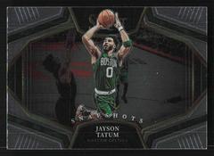 Jayson Tatum #2 Basketball Cards 2022 Panini Select Snapshots Prices
