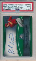 Paul Goldschmidt [Green Refractor] #BPAPG Baseball Cards 2010 Bowman Platinum Prospect Autograph Prices