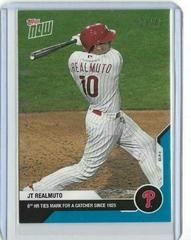 JT Realmuto [Blue] #103 Baseball Cards 2020 Topps Now Prices