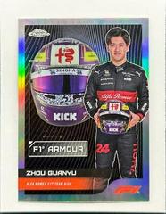 Zhou Guanyu #AM-ZG Racing Cards 2023 Topps Chrome Formula 1 Armour Prices