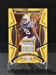 Jonathan Taylor [Gold] #MMPE-8 Football Cards 2023 Panini Certified Materials Mirror Prices