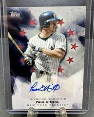 Paul O’Neill [Red] #BSA-PO Baseball Cards 2024 Topps Baseball Stars Autograph Prices
