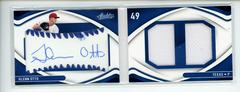 Glenn Otto [Material Booklet Blue Signature] Baseball Cards 2022 Panini Absolute Prices