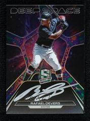 Rafael Devers [Psychedelic] #DSS-RD Baseball Cards 2022 Panini Chronicles Deep Space Signatures Prices