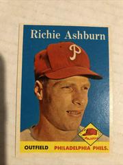 Richie Ashburn #230 Baseball Cards 1958 Topps Prices
