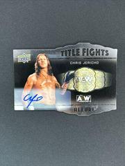 Chris Jericho [Autograph] Wrestling Cards 2022 Upper Deck Allure AEW Title Fights Prices
