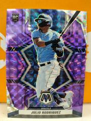 Julio Rodriguez [Purple] #274 Baseball Cards 2022 Panini Mosaic Prices
