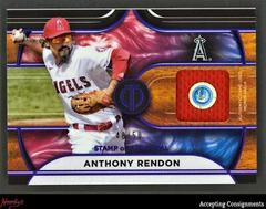 Anthony Rendon [Purple] #SOA-AR Baseball Cards 2022 Topps Tribute Stamp of Approval Relics Prices