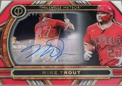 Mike Trout [Red] Baseball Cards 2023 Topps Tribute to Nicknames Autographs Prices