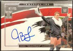John 'Bradshaw' Layfield Wrestling Cards 2022 Panini Impeccable WWE Immortal Ink Autographs Prices