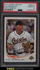 Cal Ripken Jr. [With Trophy] #US216 Baseball Cards 2013 Topps Update Prices