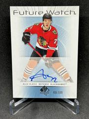 Alex Vlasic Hockey Cards 2022 SP Authentic 2012-13 Retro Future Watch Autographs Prices